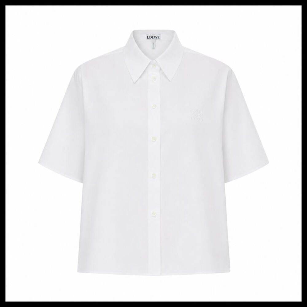 Loewe Women Short Sleeve Trapeze Shirt